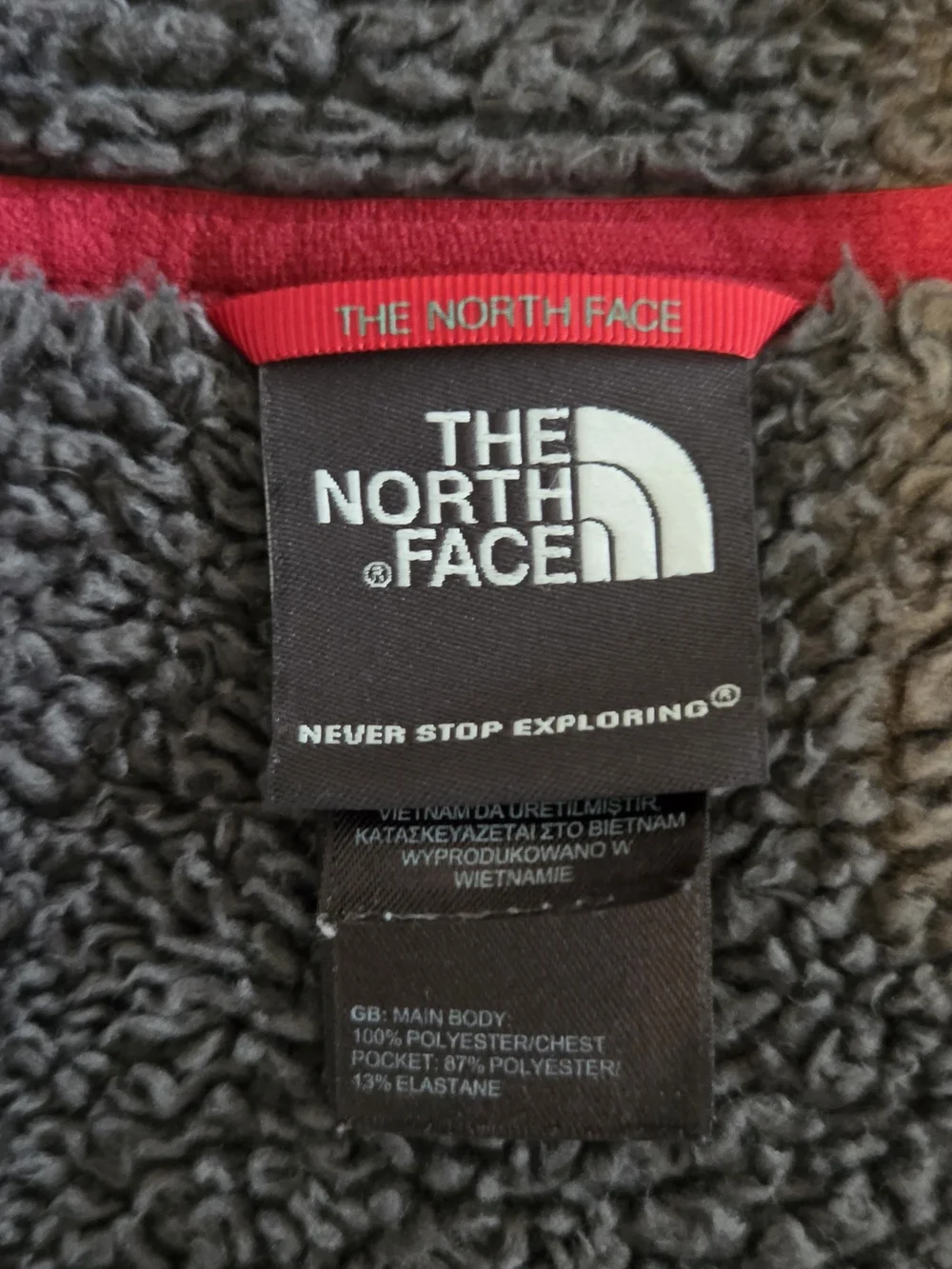The North Face Chimborazo Full-Zip Fleece Jacket, Men's Size Medium